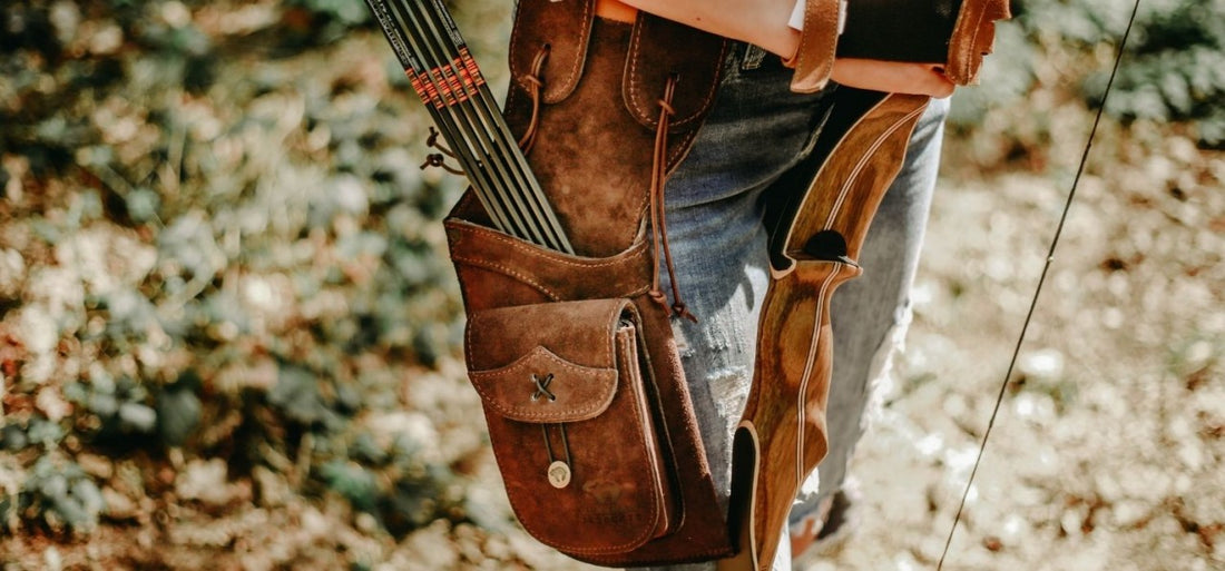 Köcher im Bogensport