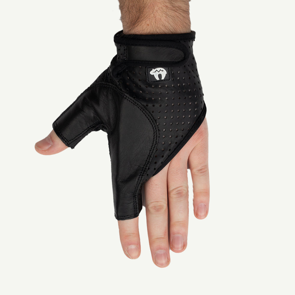 101097 Bogenhandschuh Summer Schwarz Rechte Hand | M