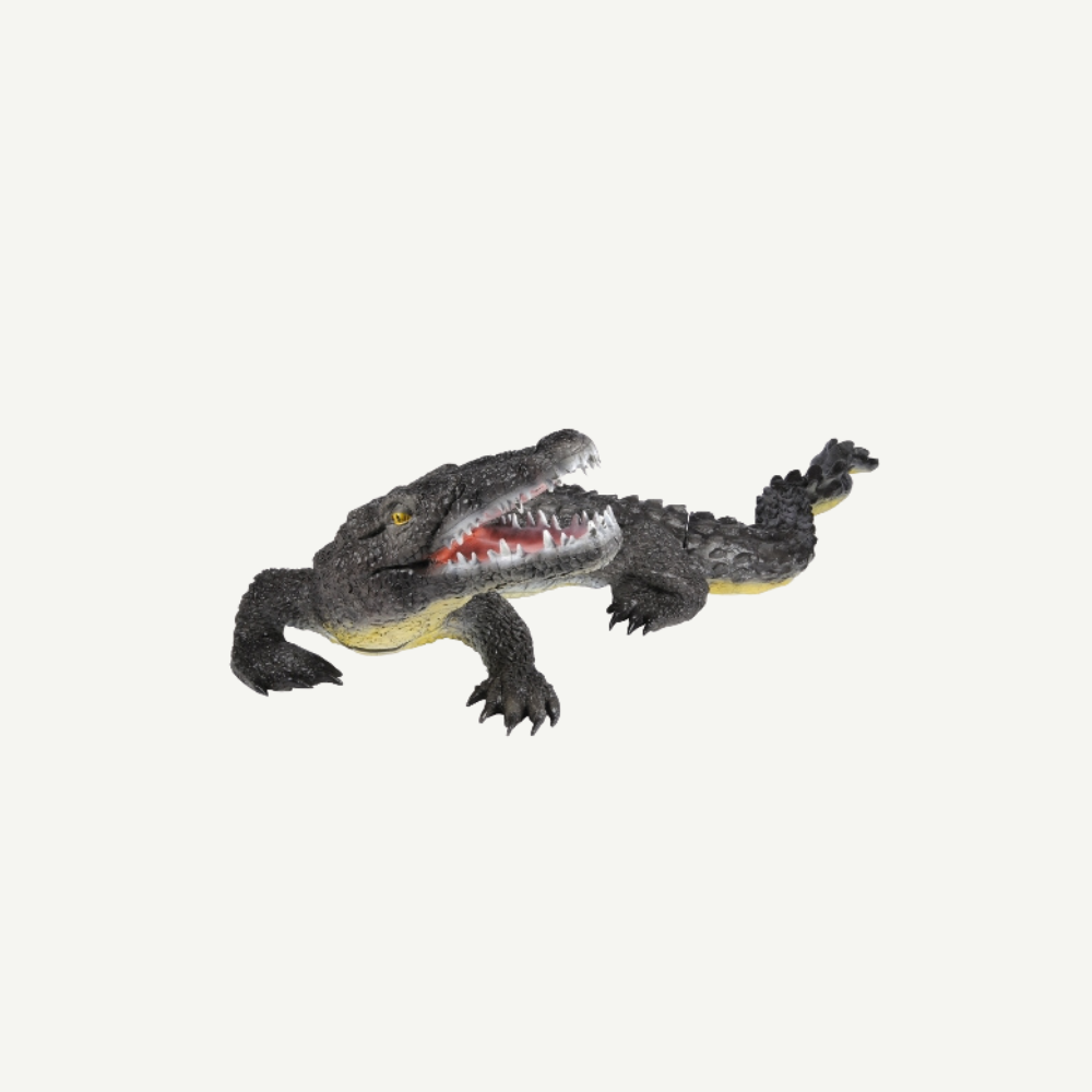60247 3D Tier Franzbogen Großer Alligator