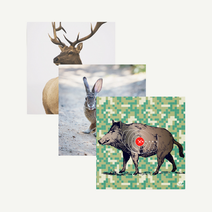 Tierbild Zielscheibenauflage