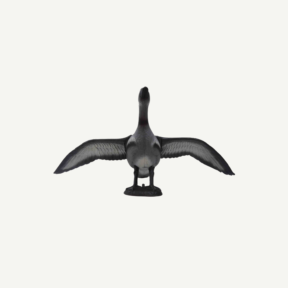 3D Tier Franzbogen Fliegende Graugans (inkl. Füße)