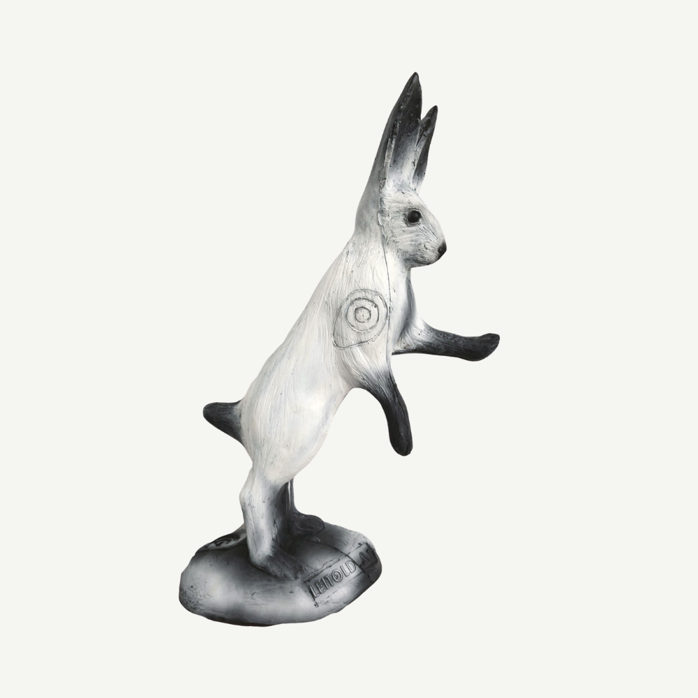 Leitold Schneehase aufrecht stehend
