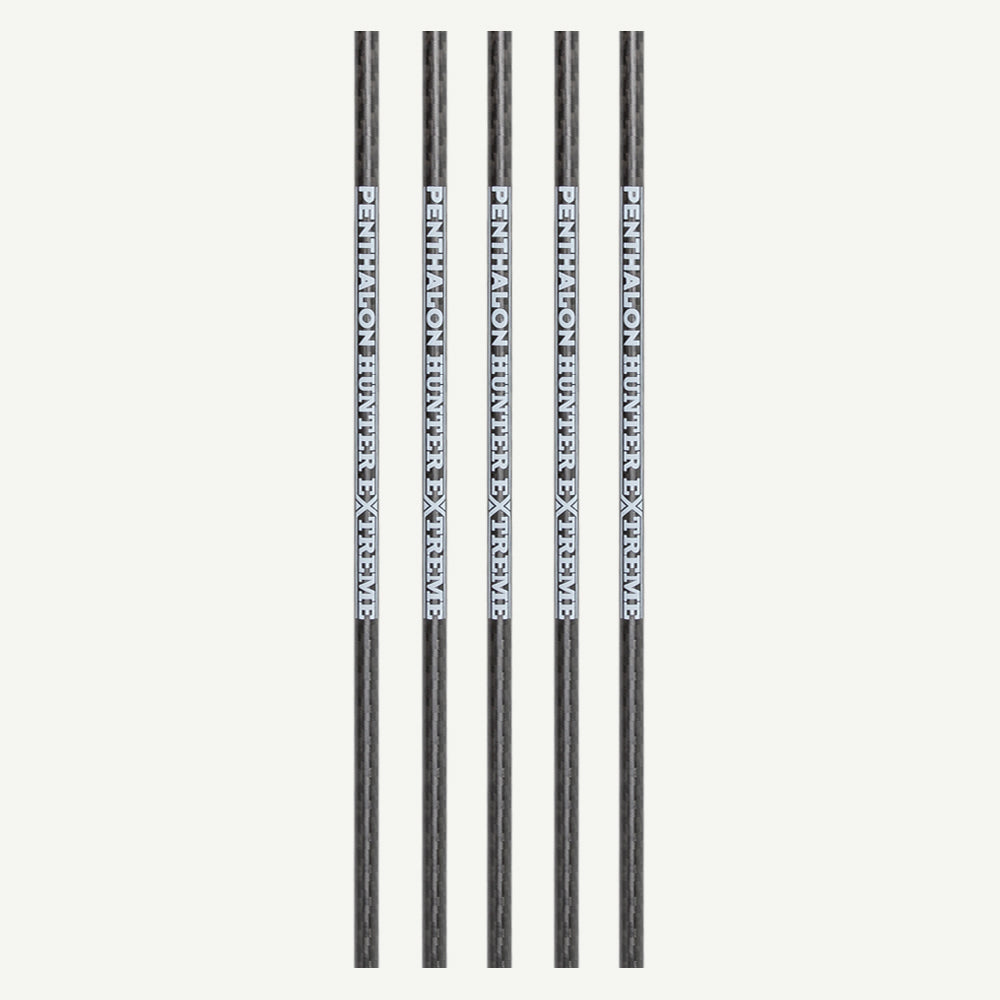 Penthalon Carbonschäfte Hunter Extreme ColorStrike 700 Titanium Grey