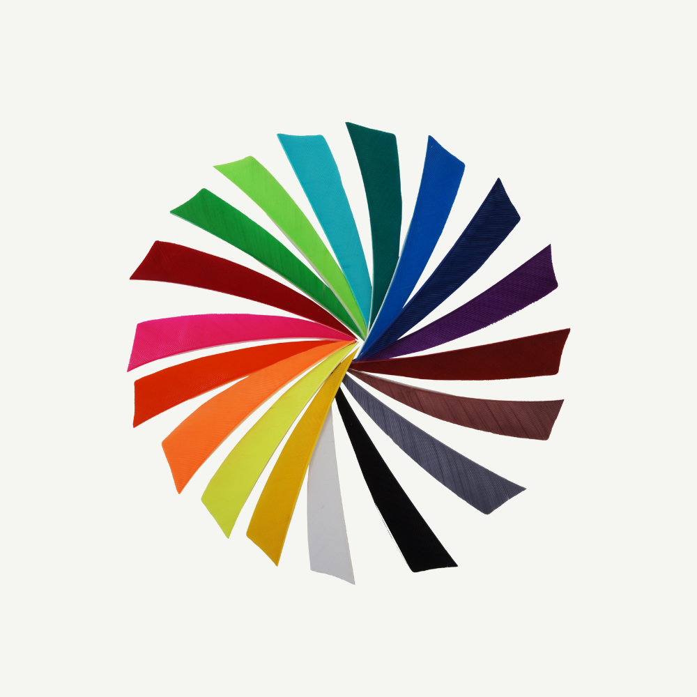 18230 Feder RW Shield 4 Zoll einfarbig