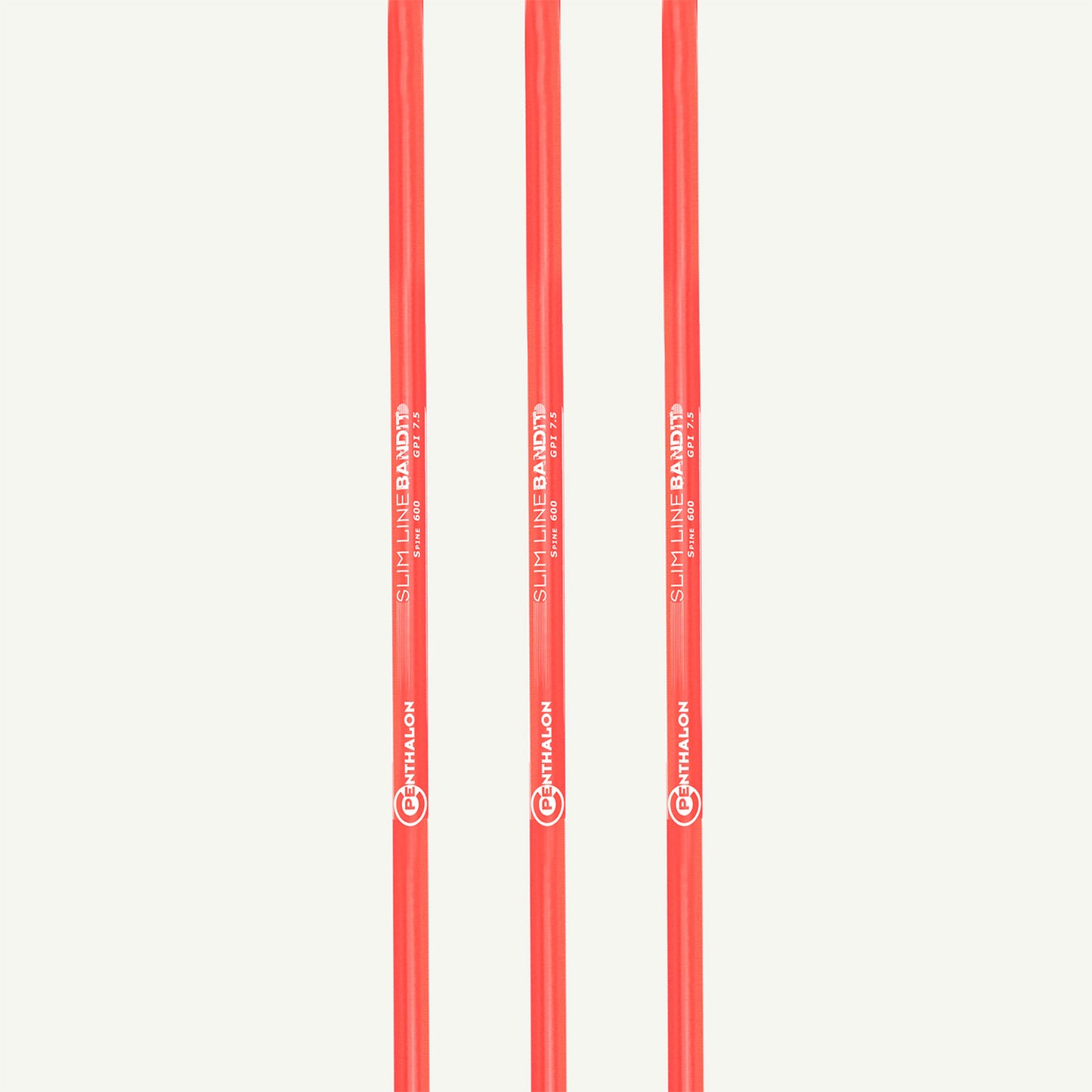 Penthalon Carbonschäfte Bandit Slim Line Neon rot 800