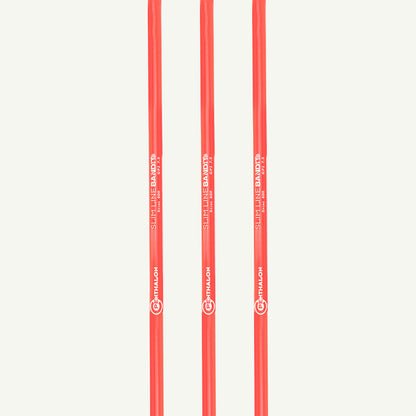Penthalon Carbonschäfte Bandit Slim Line Neon rot 1300