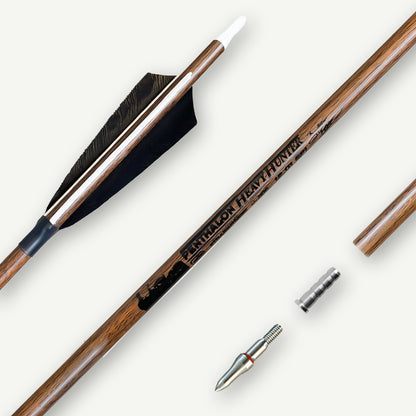 Penthalon Carbonpfeile Heavy Hunter Naturfedern