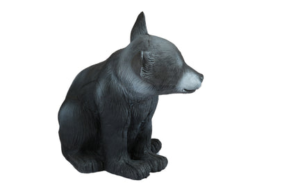 Longlife Baby Bär sitzend | schwarz