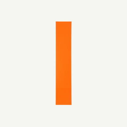 45003 Pfeilcresting Einfarbig (Stück) fl. orange