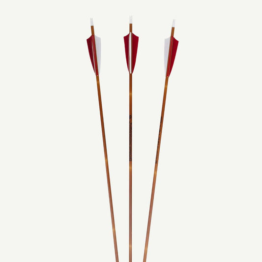 Penthalon Carbonpfeile 40817 Traditional Bamboo Naturfedern
