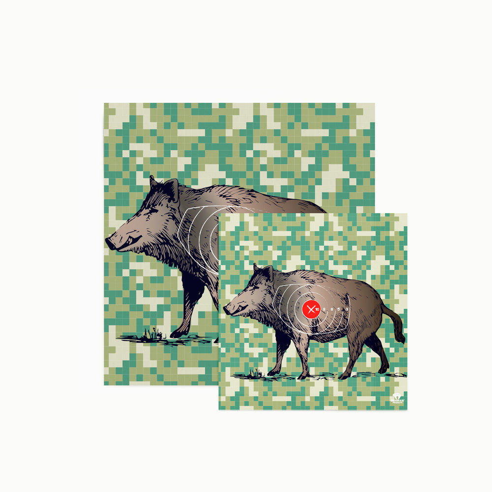 100083 Tierbild Zielscheibenauflage Wildschwein 40 cm
